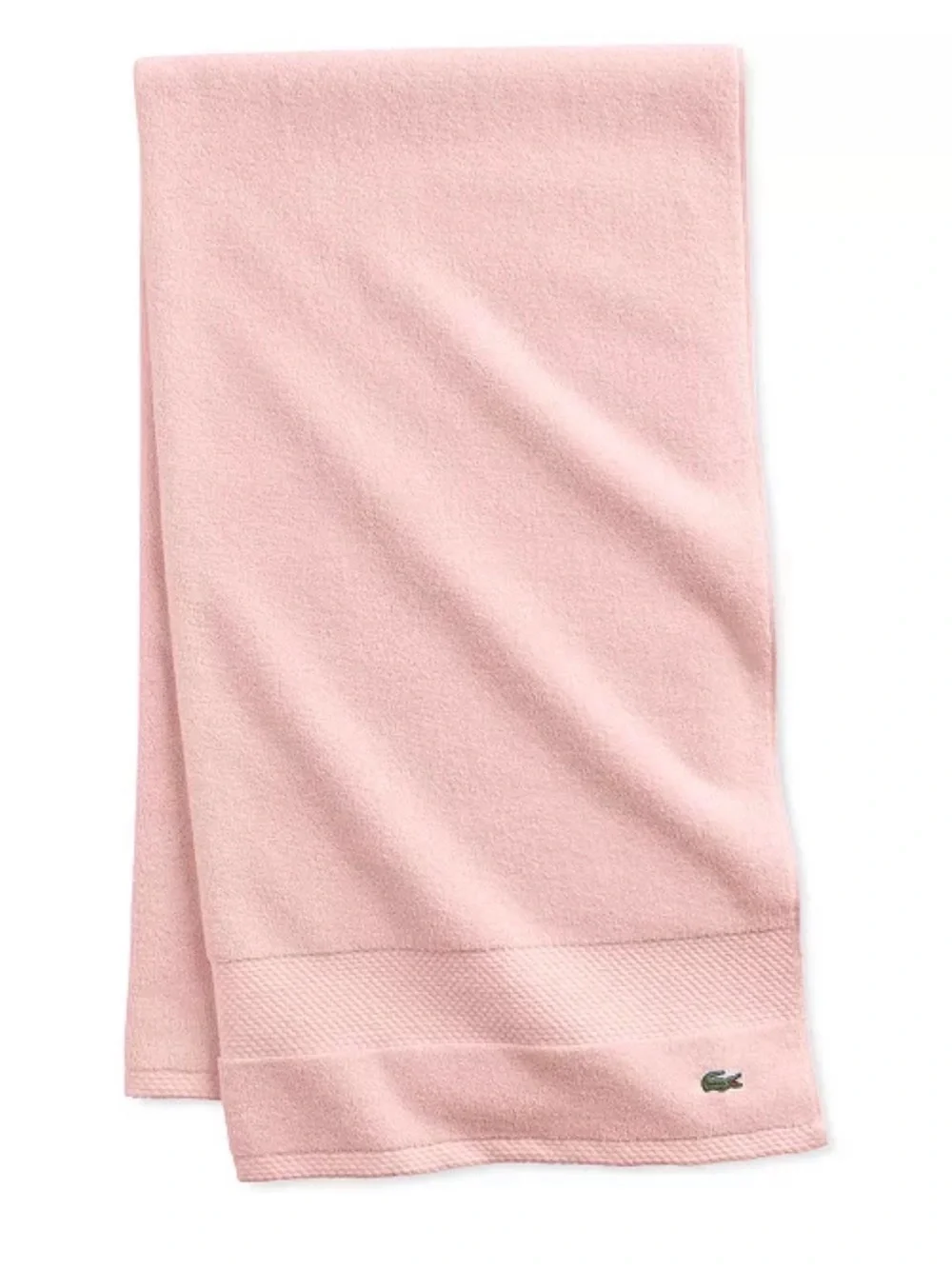 Lacoste Pastel Pink & Mint Cotton Towels